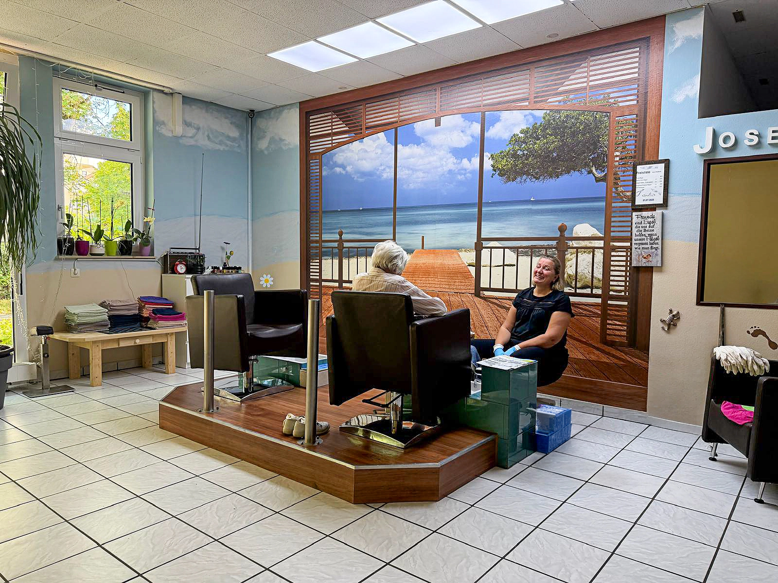 Salon Josef Fusspflege fachgerechte Beratung